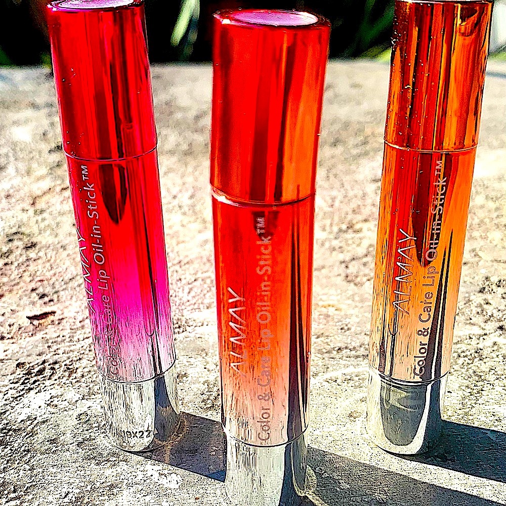 NWT Almay Color & Care Lip Oil Stick 6 Color Set